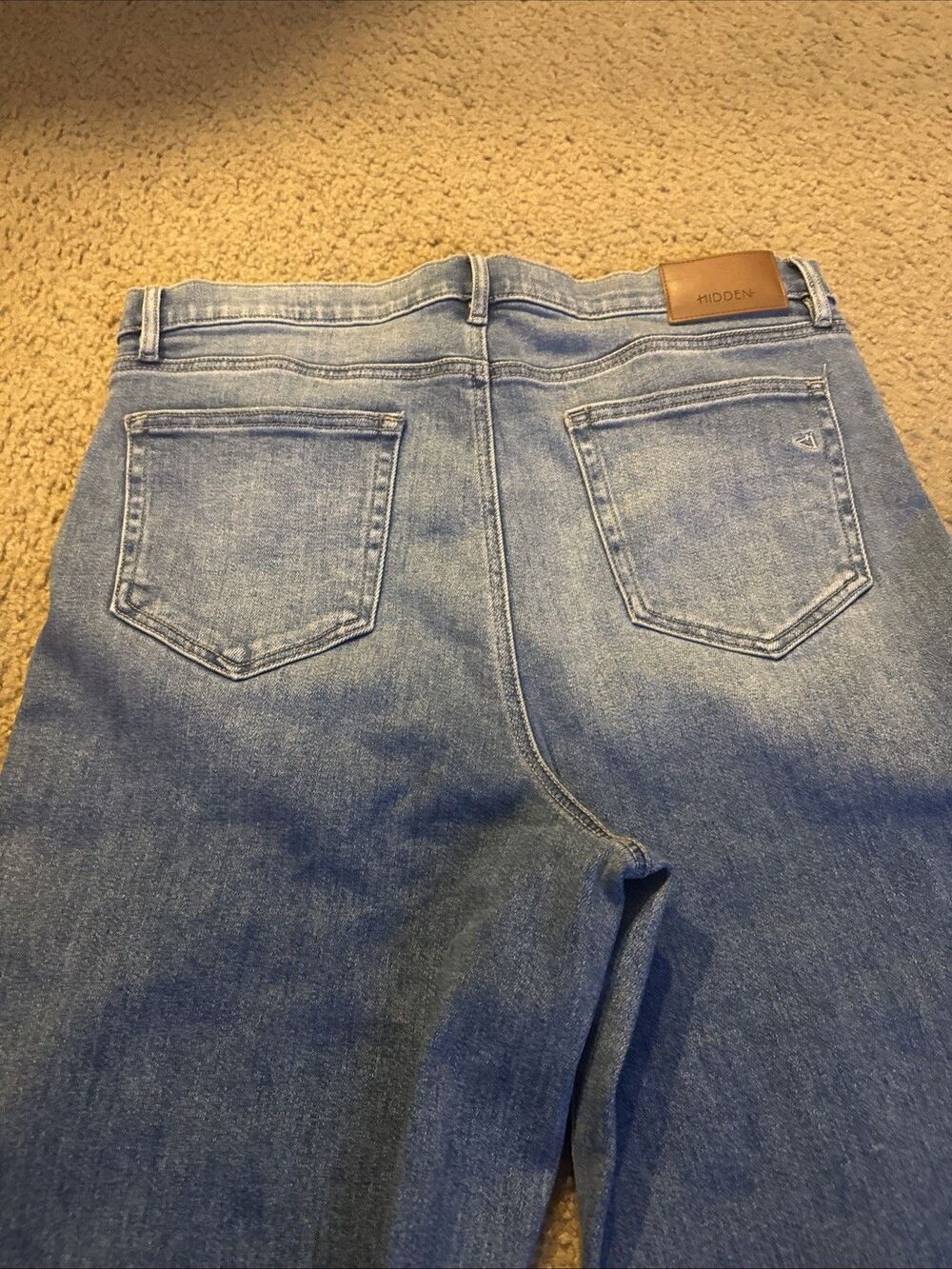 Hidden Womens Size 34 Blue Denim High Rise Jeans - Picture 12 of 15
